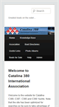 Mobile Screenshot of catalina380.org